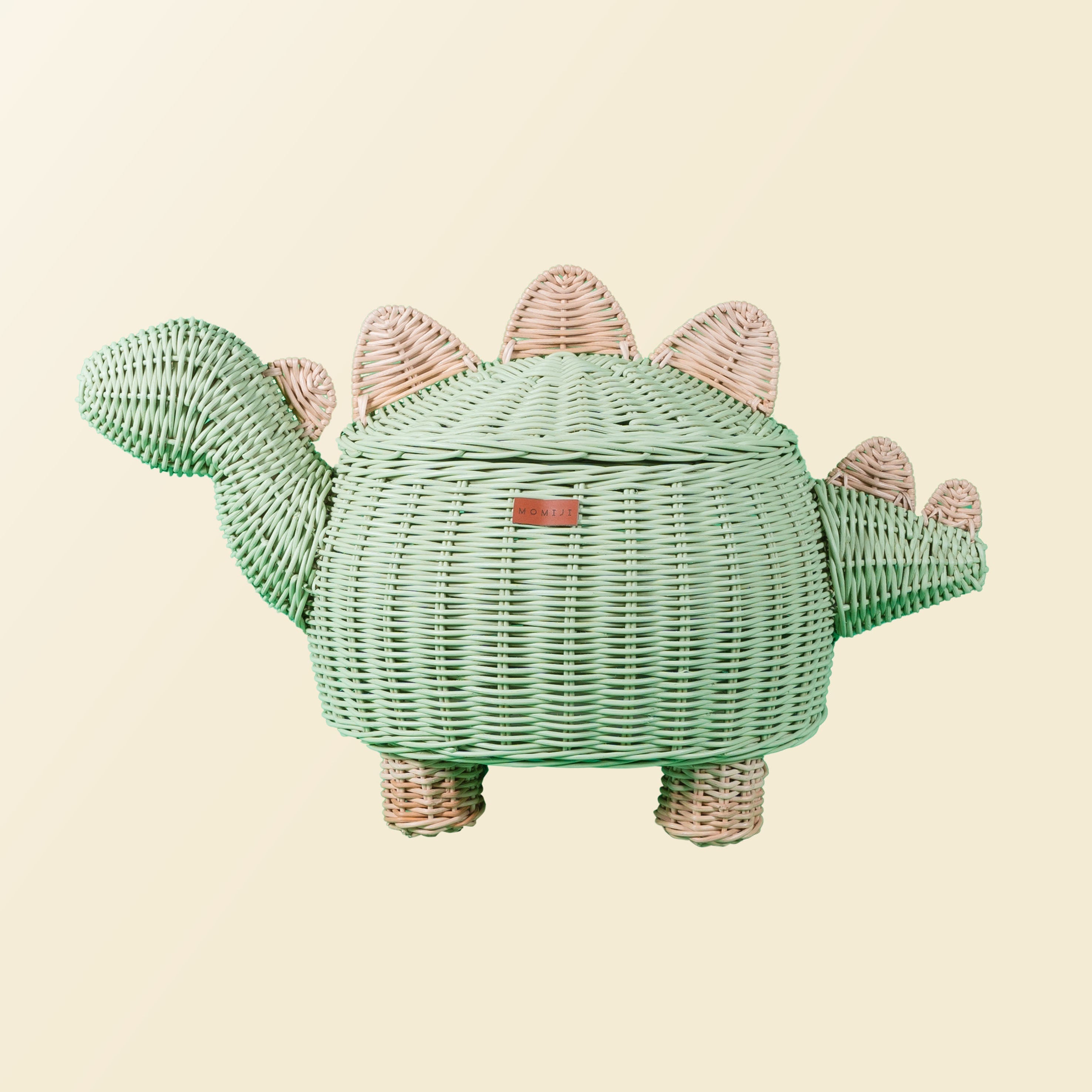 Keranjang Penyimpanan Dinosaurus - Hijau Mint