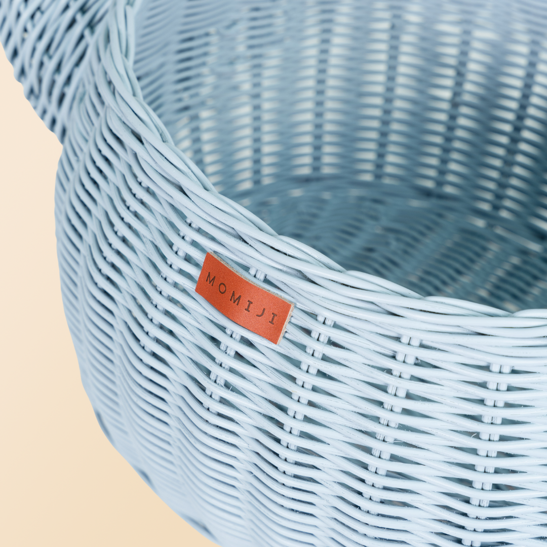 Dinosaur Storage Basket - Pastel Blue/Pink