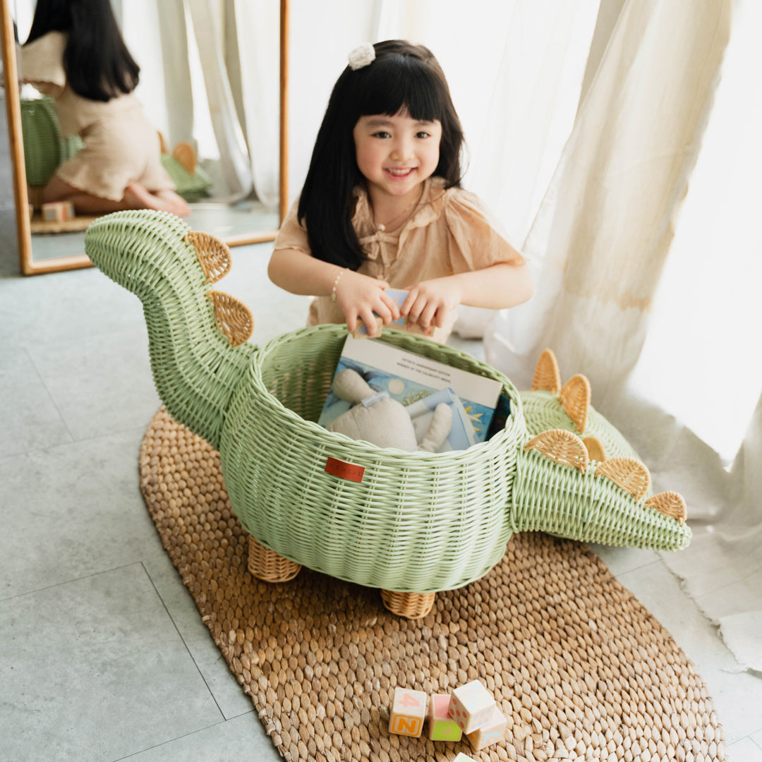 Dinosaur Storage Basket - Large