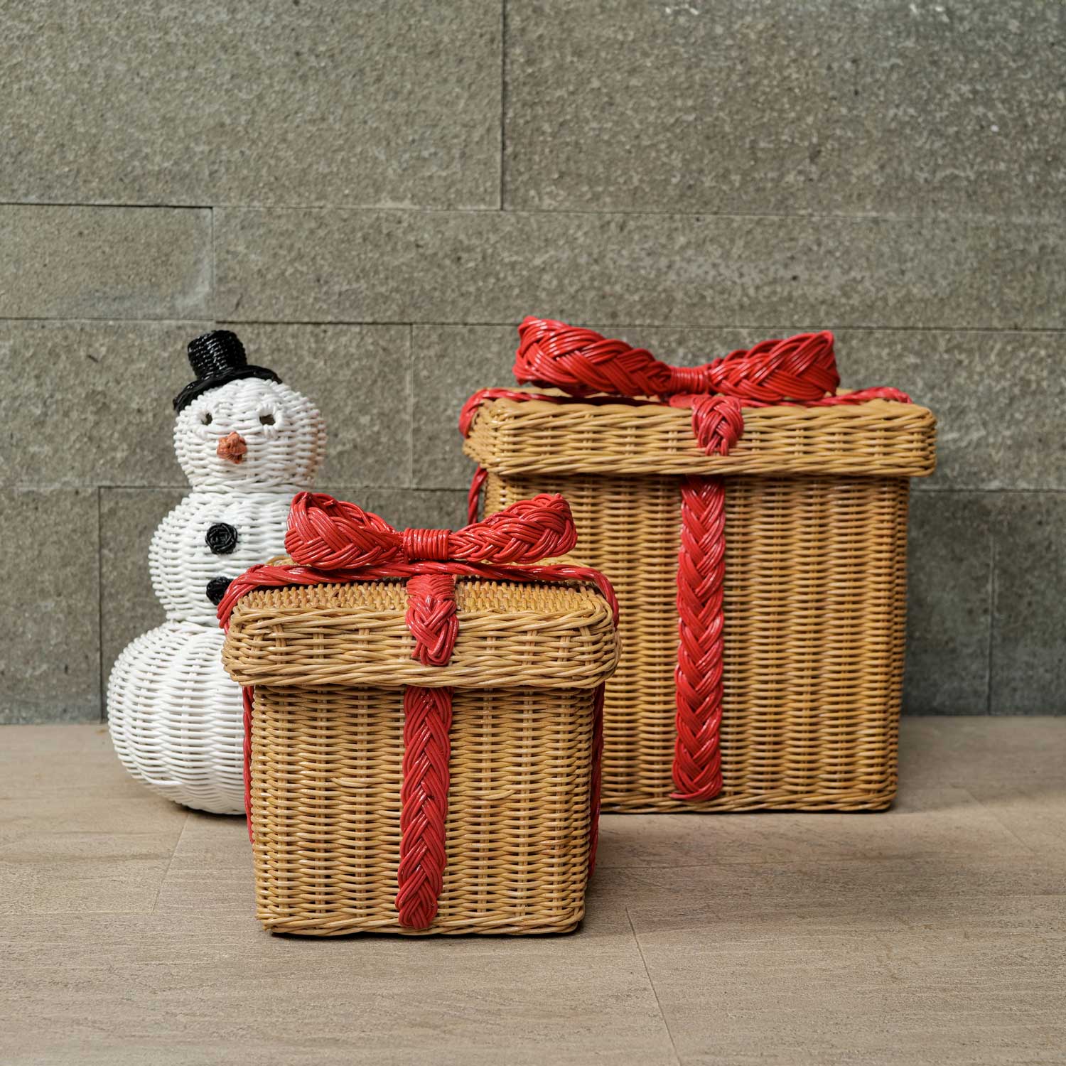 Rattan Storage Gift Boxes