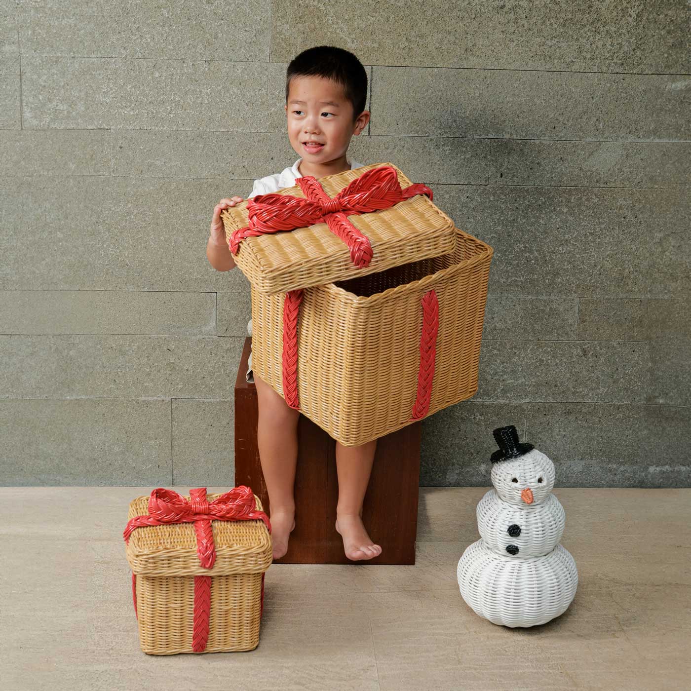 Rattan Storage Gift Boxes