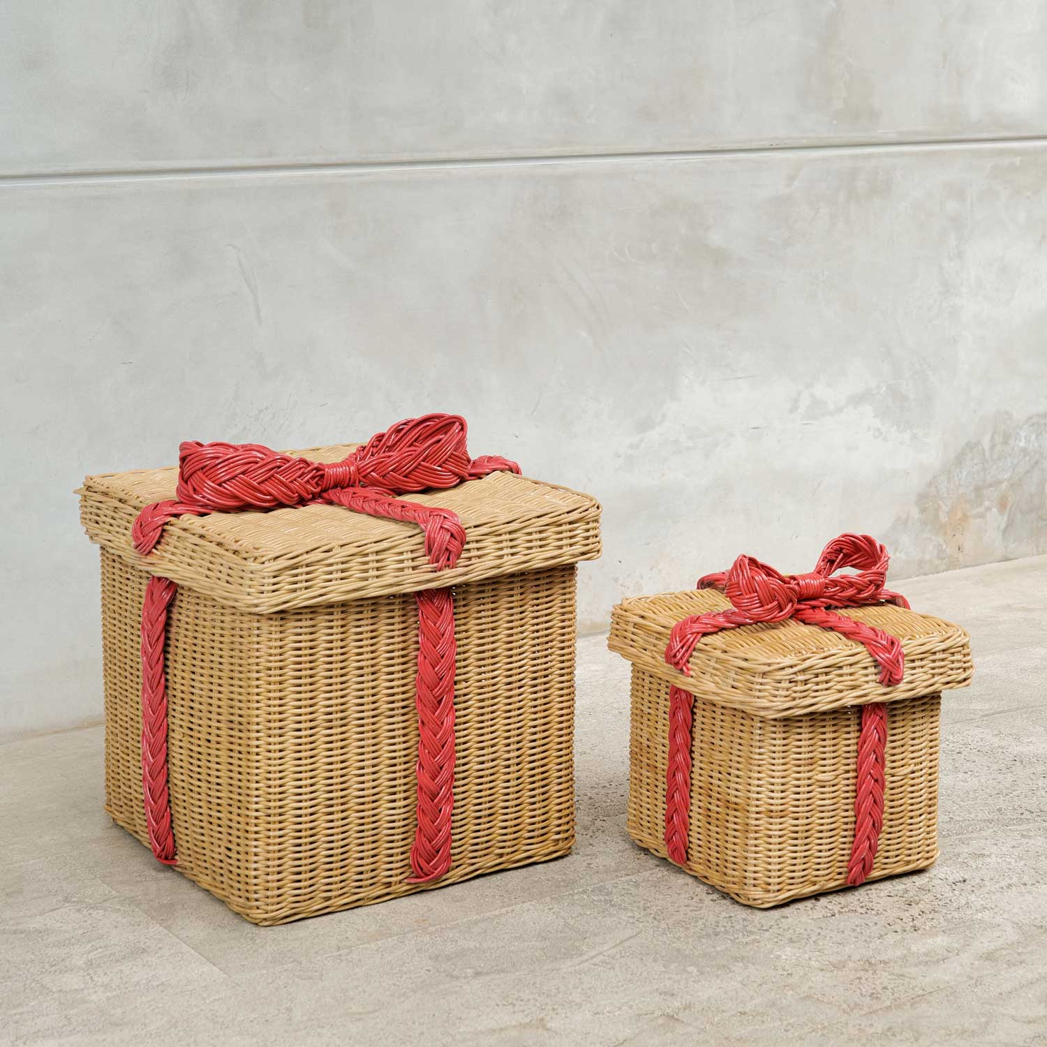 Rattan Storage Gift Boxes