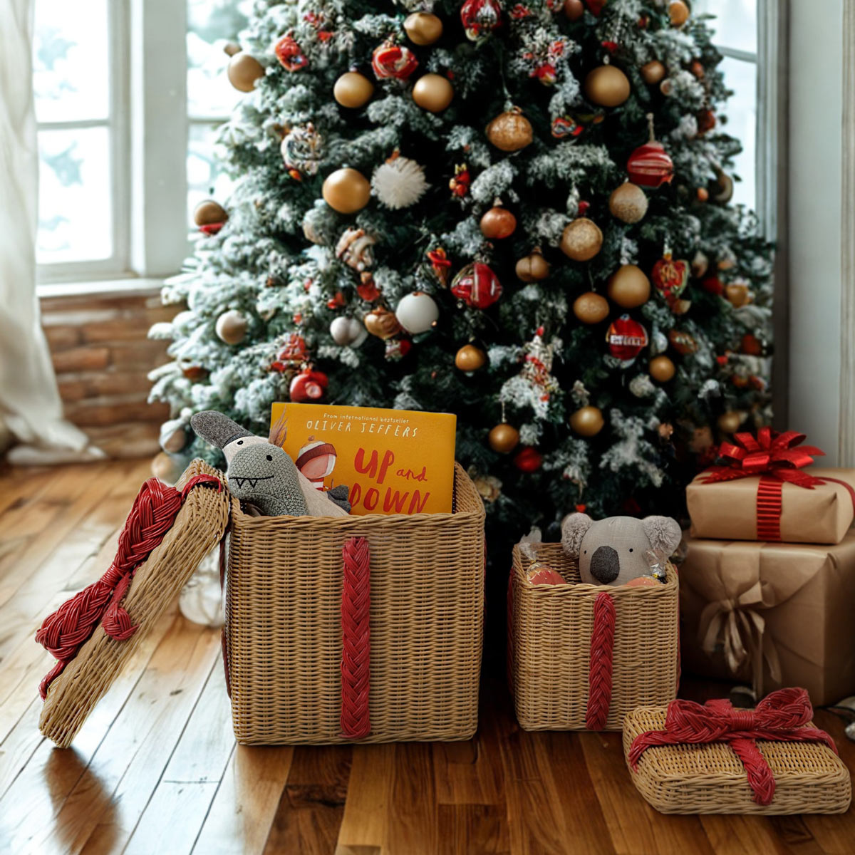 Rattan Storage Gift Boxes