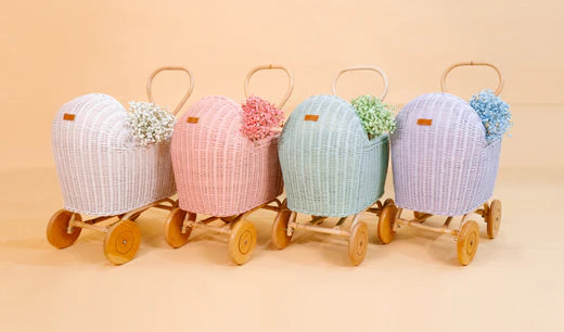 Playtime Elevated: Rattan Children's Toys Collection