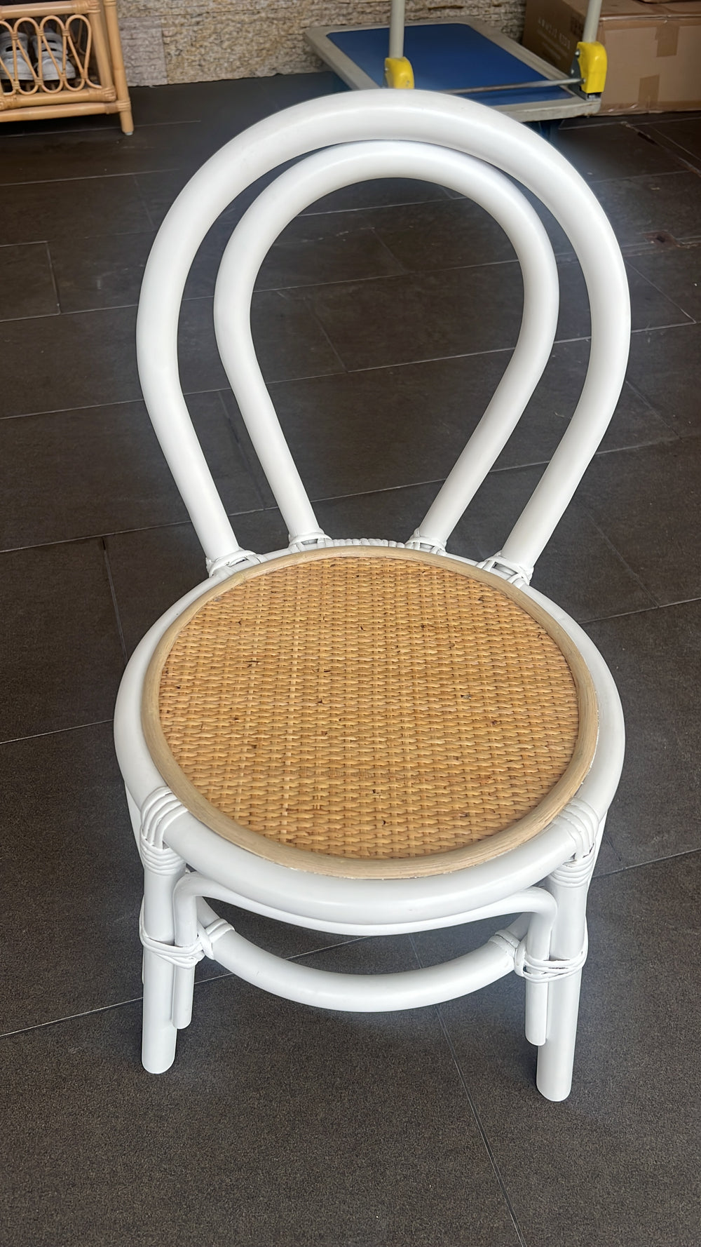 Aulia Kids Chair - White (ex-display)