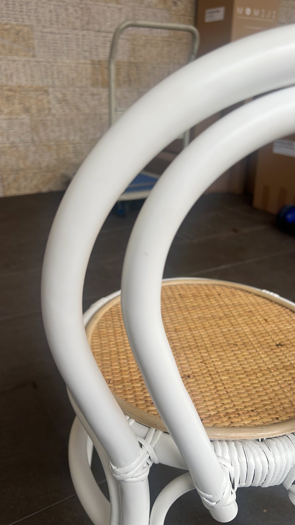 Aulia Kids Chair - White (ex-display)