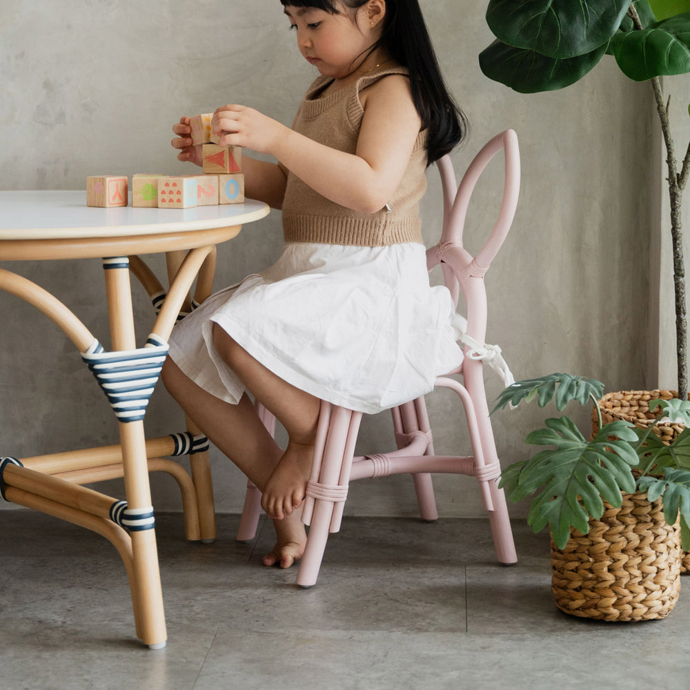 Meja Anak Aulia (Sedang) &amp; Set 2 Kursi Anak Butterfly