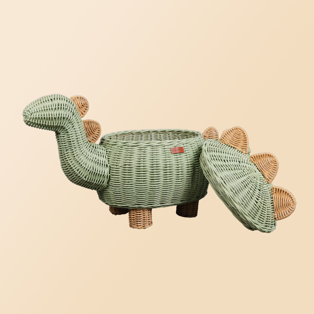 Bakul Penyimpanan Dinosaur - Besar