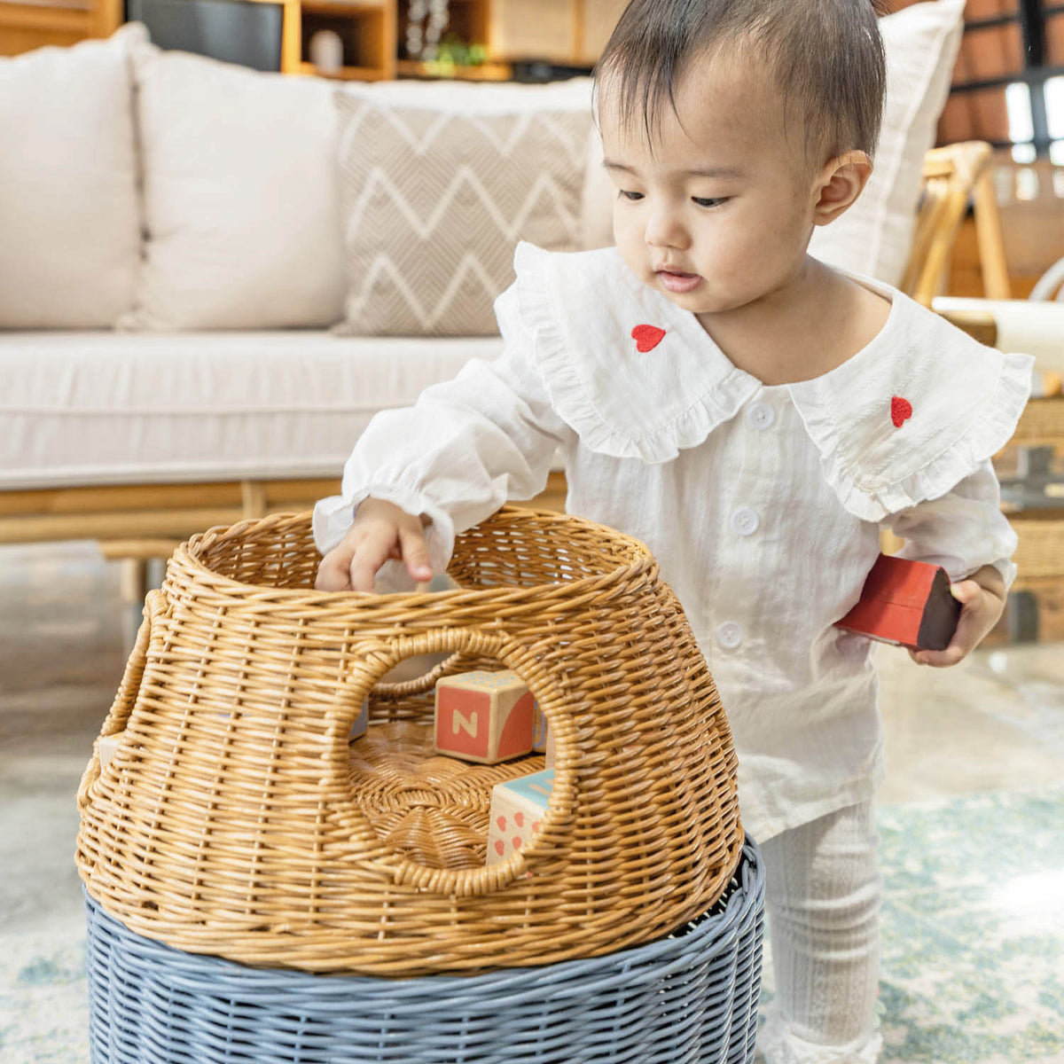 Spaceship 3 Tier Storage Basket
