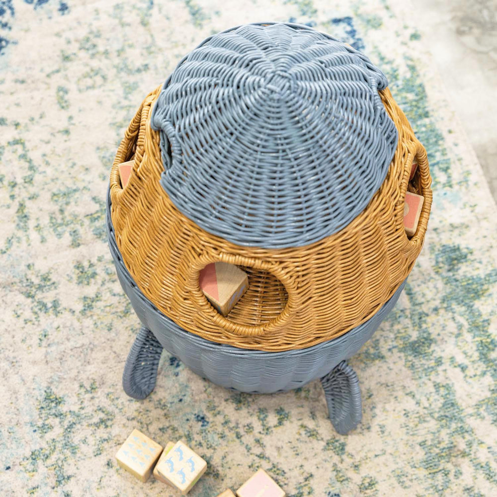 Spaceship 3 Tier Rocket Storage Basket