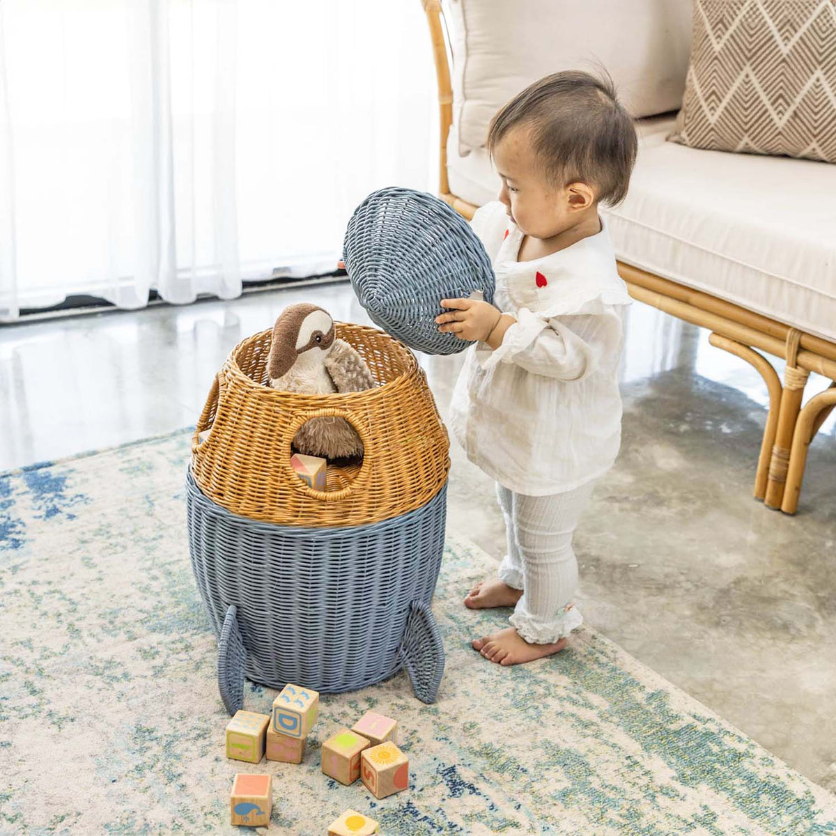 Spaceship 3 Tier Storage Basket