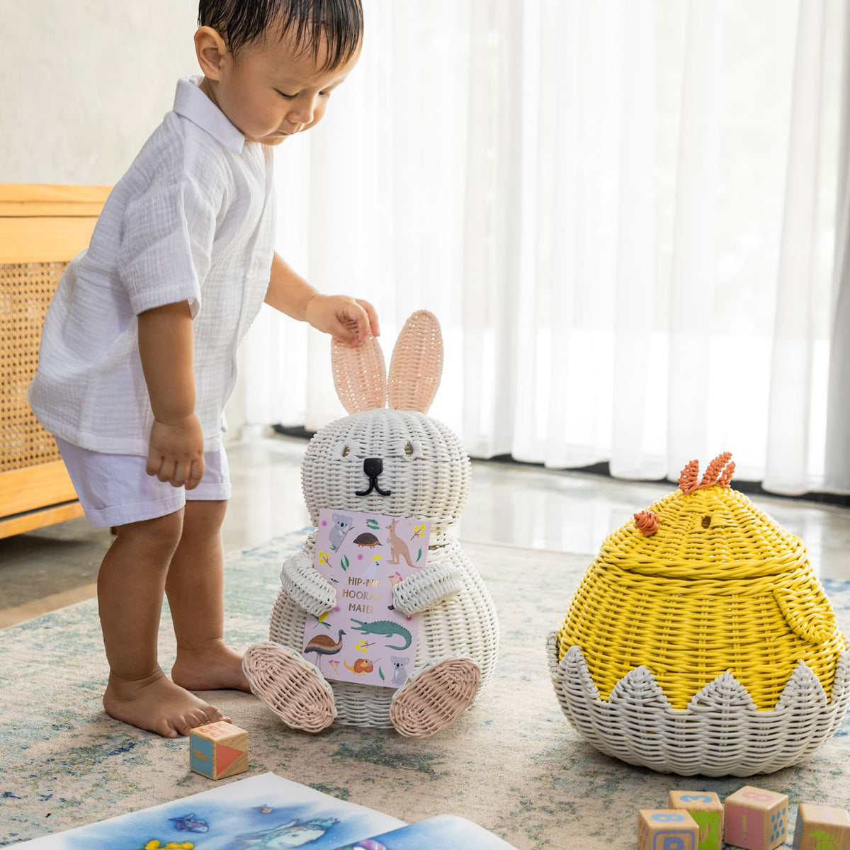 Bunny Storage Basket