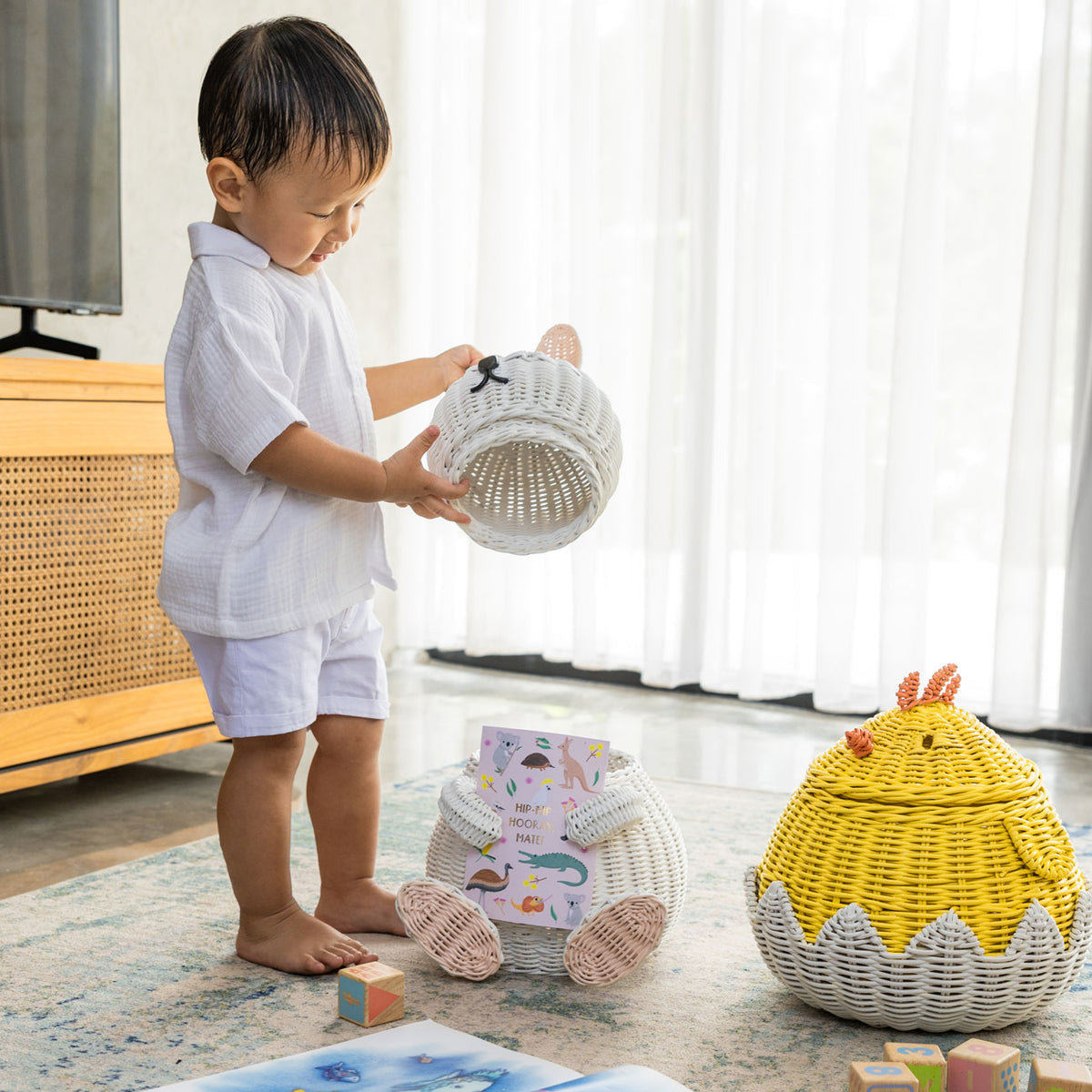 Bunny Storage Basket