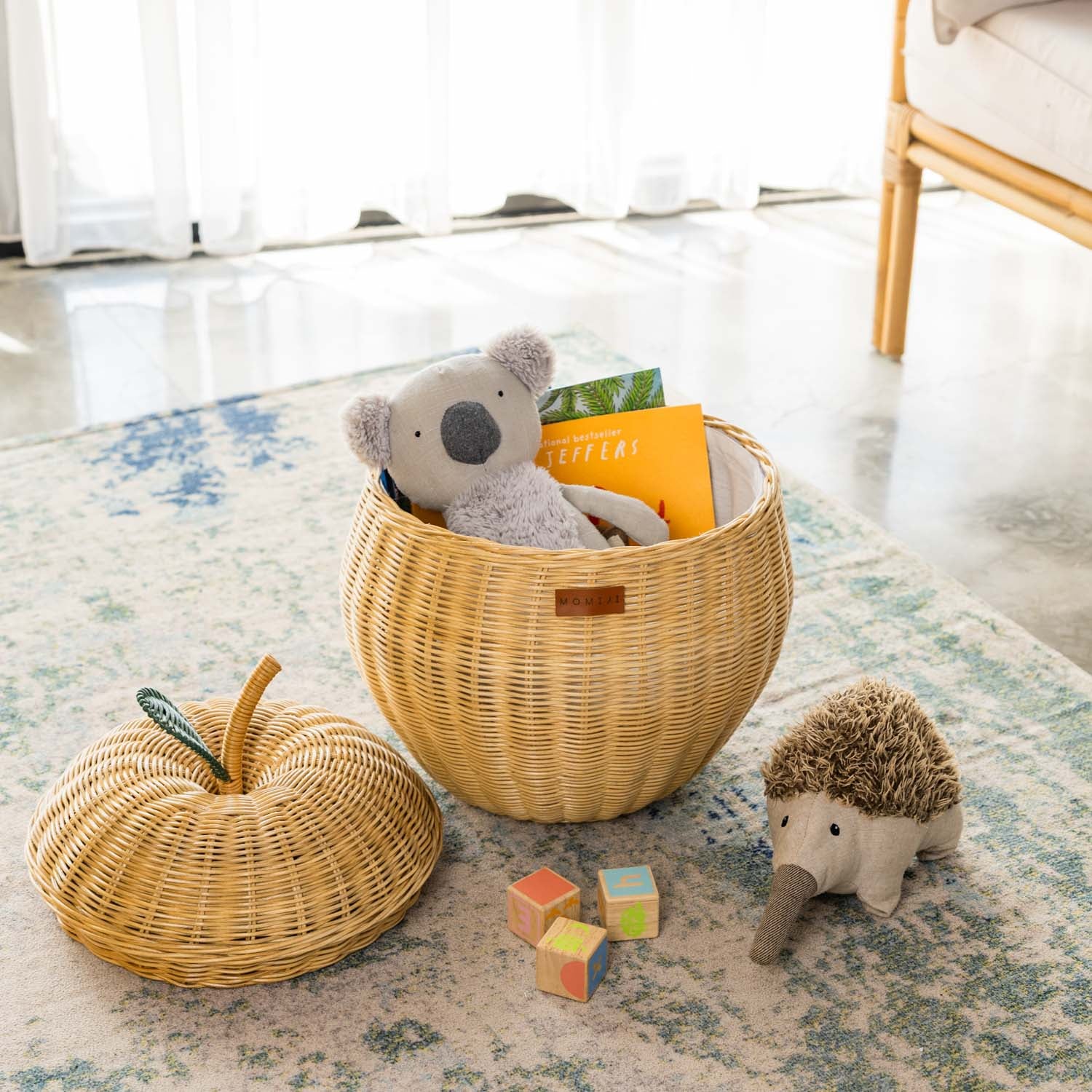 Apple Storage Basket Medium - Natural