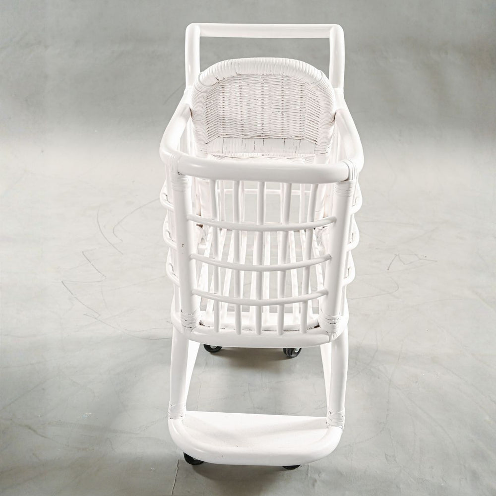 Kids Shopping Cart - White