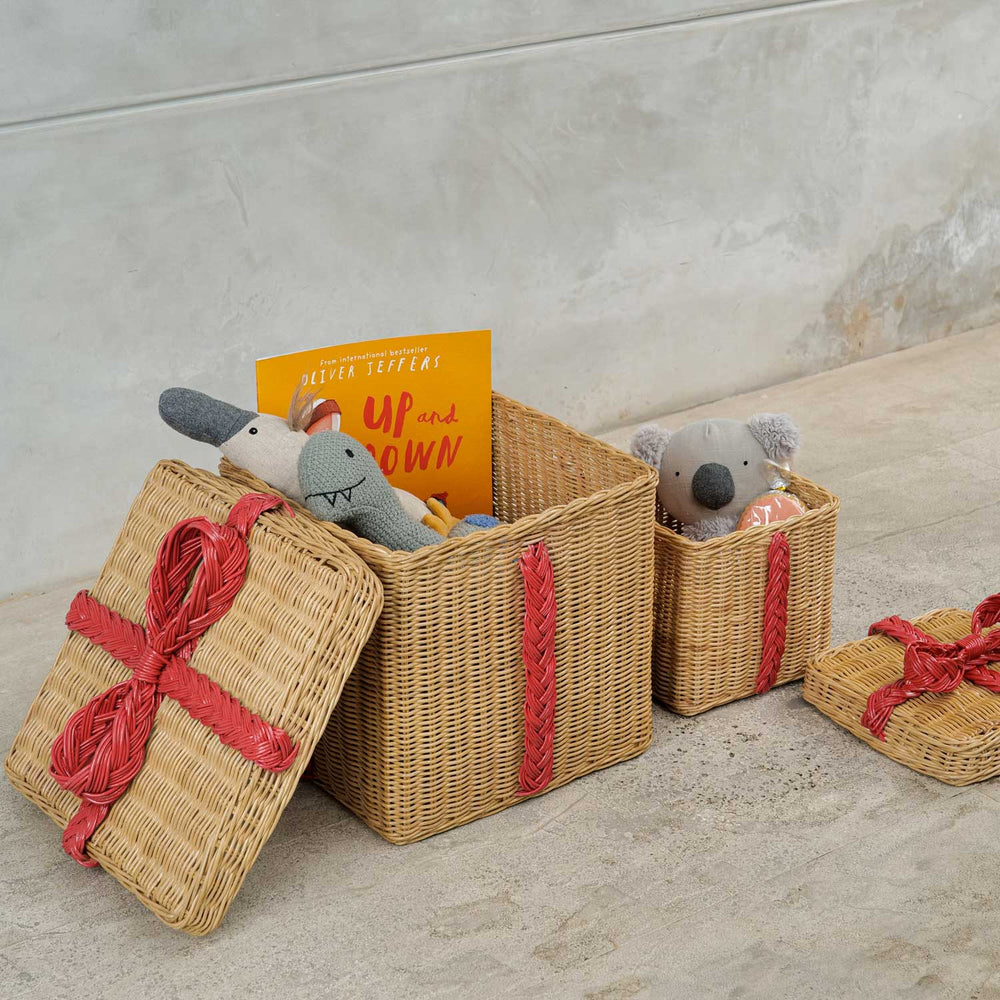 Rattan Storage Gift Boxes