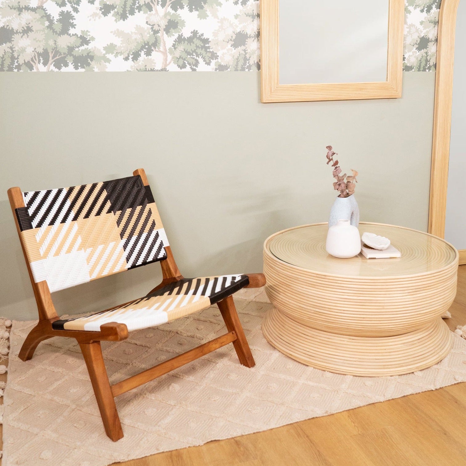 Kerusi Ruangan Mila Plaid